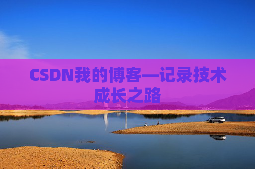 CSDN我的博客—记录技术成长之路